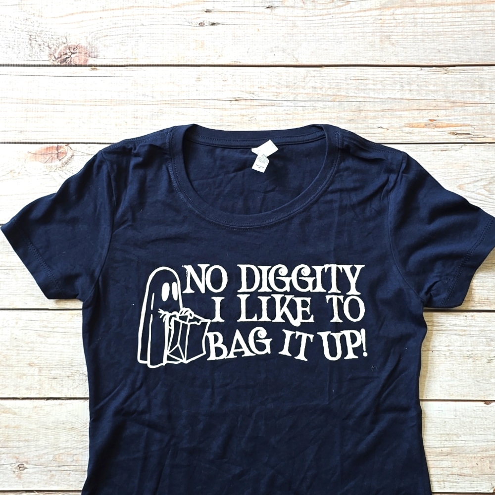 2 for $20 - All Tees | Navy Blue Slim Fit Graphic Tee, medium